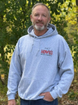 Hooded Sweatshirt - Sport Grey/Red